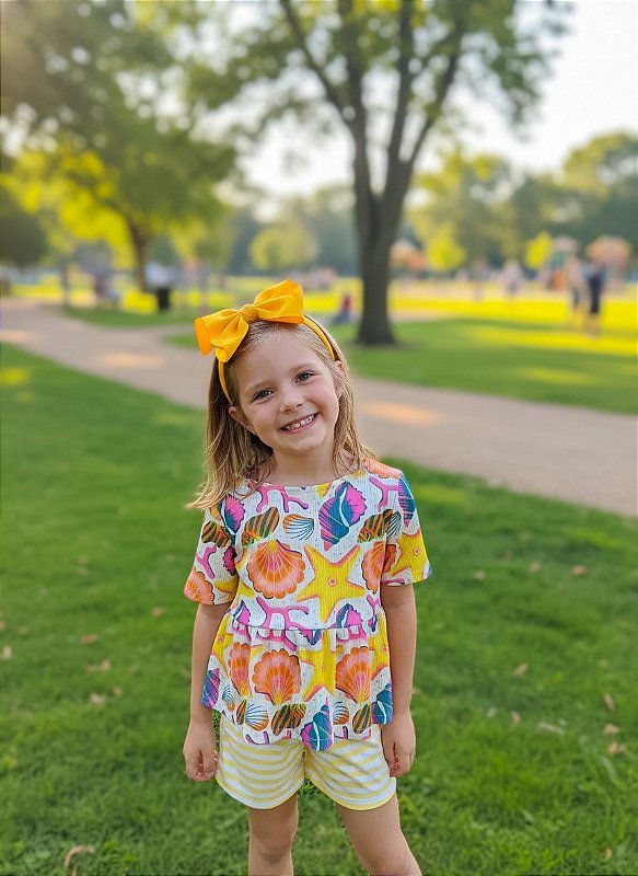 Conjunto canelado Bela