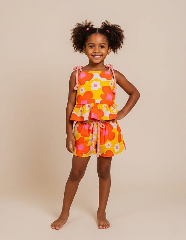 Conjunto Brisa Harmonia Floral