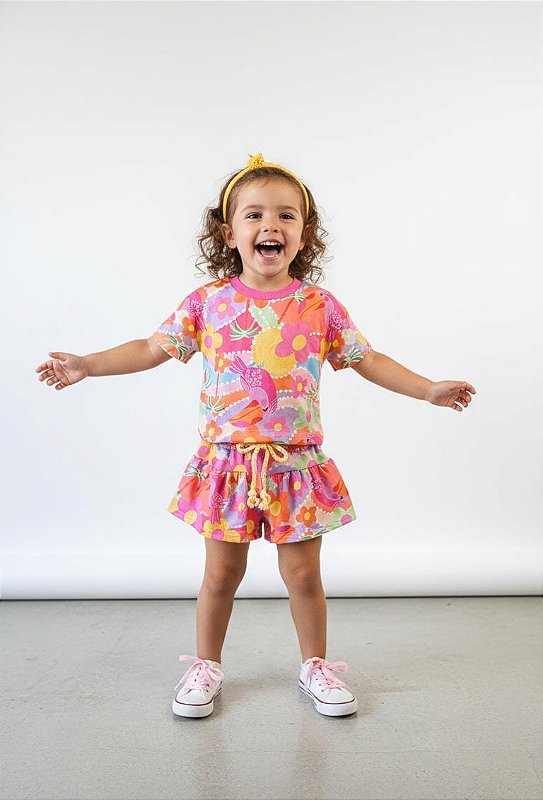 Conjunto Confy Bambolê Tropical