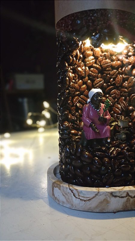 VELA ORATÓRIO PRETA VELHA