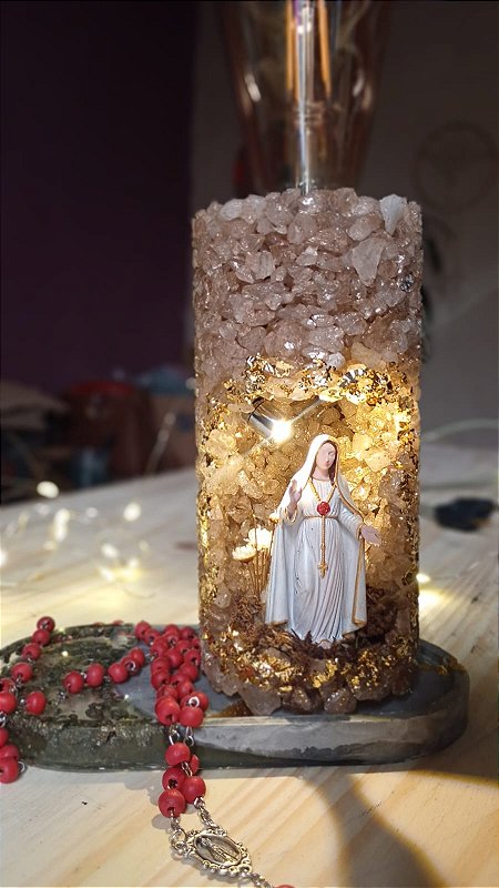 LUMINÁRIA NOSSA SENHORA DE FÁTIMA
