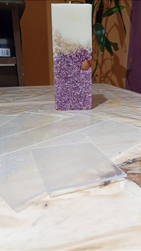 MOLDE VELA ORATÓRIO QUADRADA