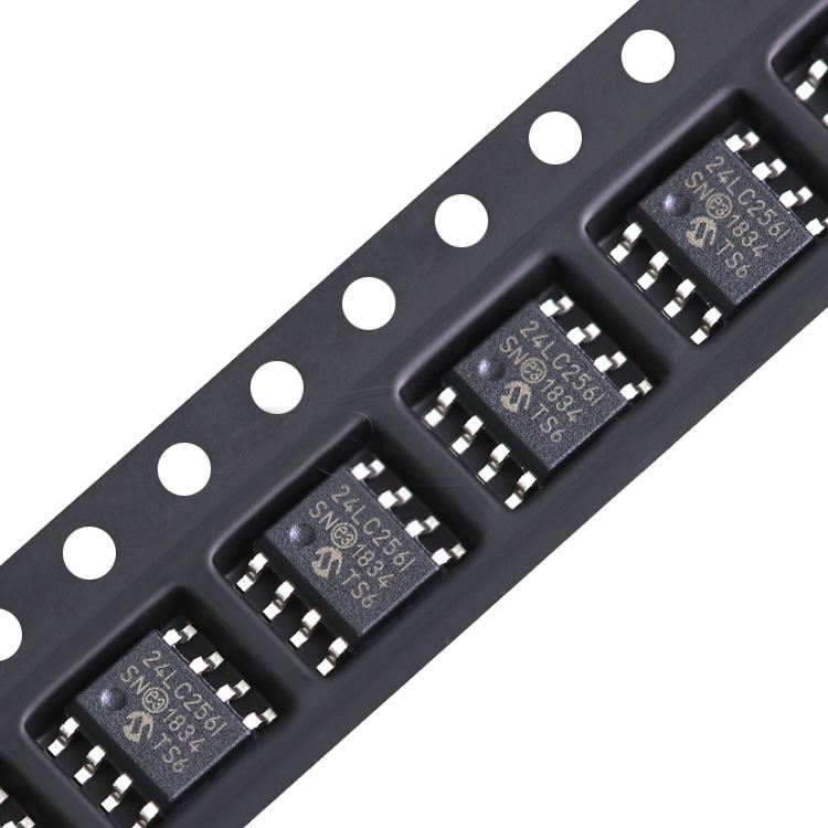 5 Pezzi Di EEPROM Seriale 24LC256-I/SN CMOS, Memoria SMD SOP-8, 24LC256I/SN - Foto 2