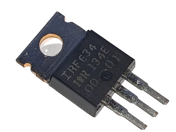 Transistor IRF634 TO-220 Preformado 7MM IR - Power Circuit ...
