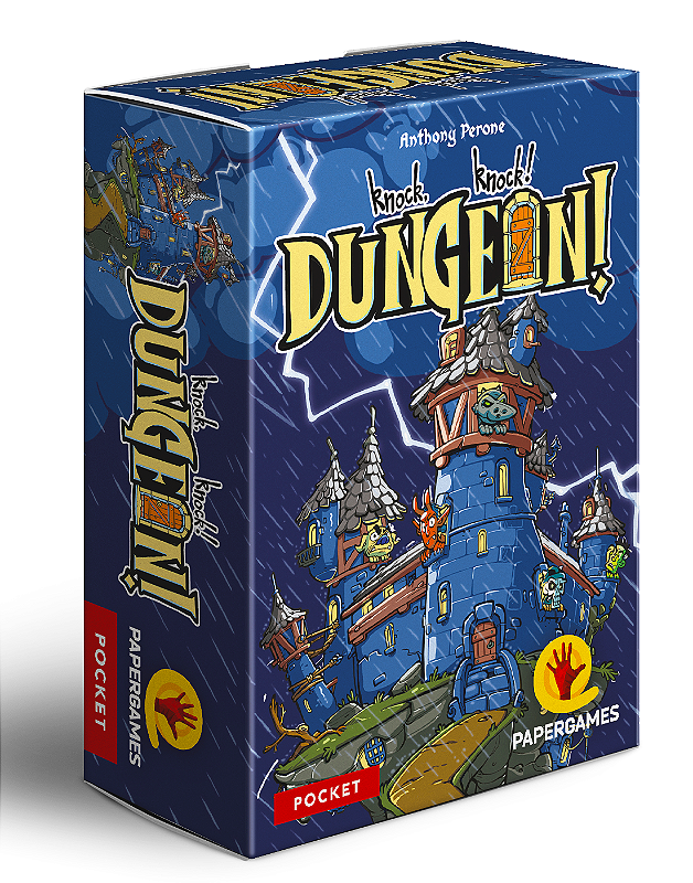 Knock, Knock! Dungeon! - Meeple Forasteiro Jogos de Tabuleiro