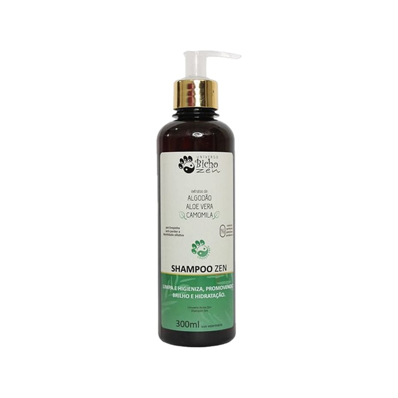 Shampoo Natural p/ Cães e Gatos c/ Pele Sensível | Universo Bicho