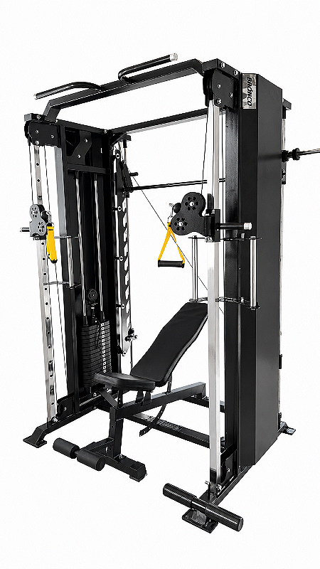 Cross Over com Smith Linha Premium Bronco Fitness