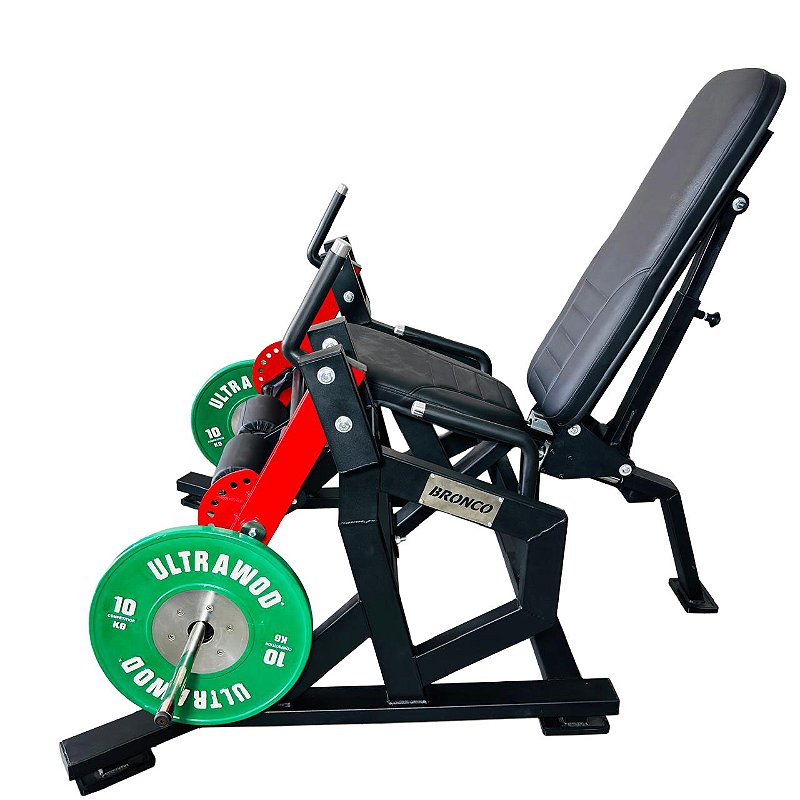 Cadeira Extensora  e Mesa Extensora articulado Linha Premium Bronco Fitness