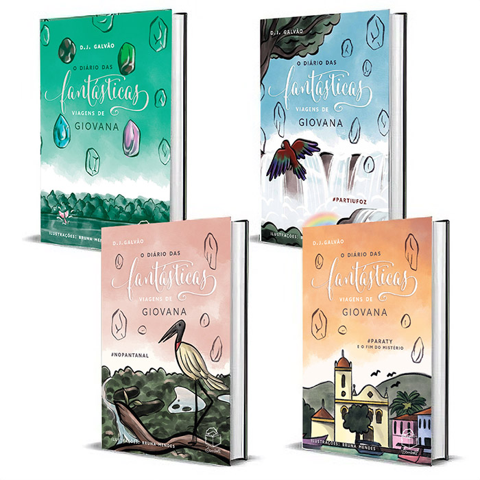 Box - O diário das fantásticas viagens de Giovana - Editora Bambolê