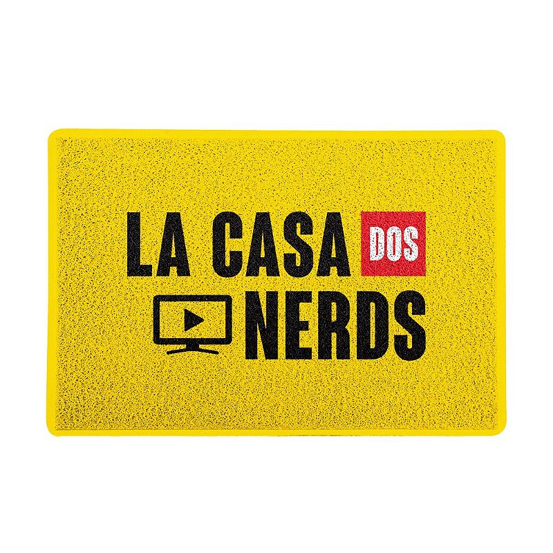 Capacho 60x40cm La casa dos Nerds - Beek - Beek Geek's Stuff
