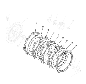 Complete Cylinder Head Assembly For 125cc YBR125 XTZ125 TTR125 Engines - Pre-Assembled Replacement