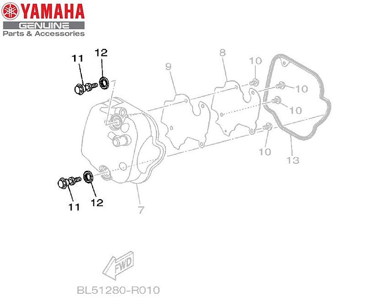 専用ページY171 PARAFUSO DA TAMPA DO CABECOTE E AMORTIZADOR DE MONTAGEM DA NEO125