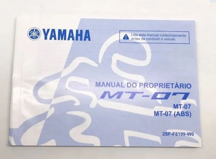 Manual Do Proprietário Fazer Ys250 (2013) Yamaha Original