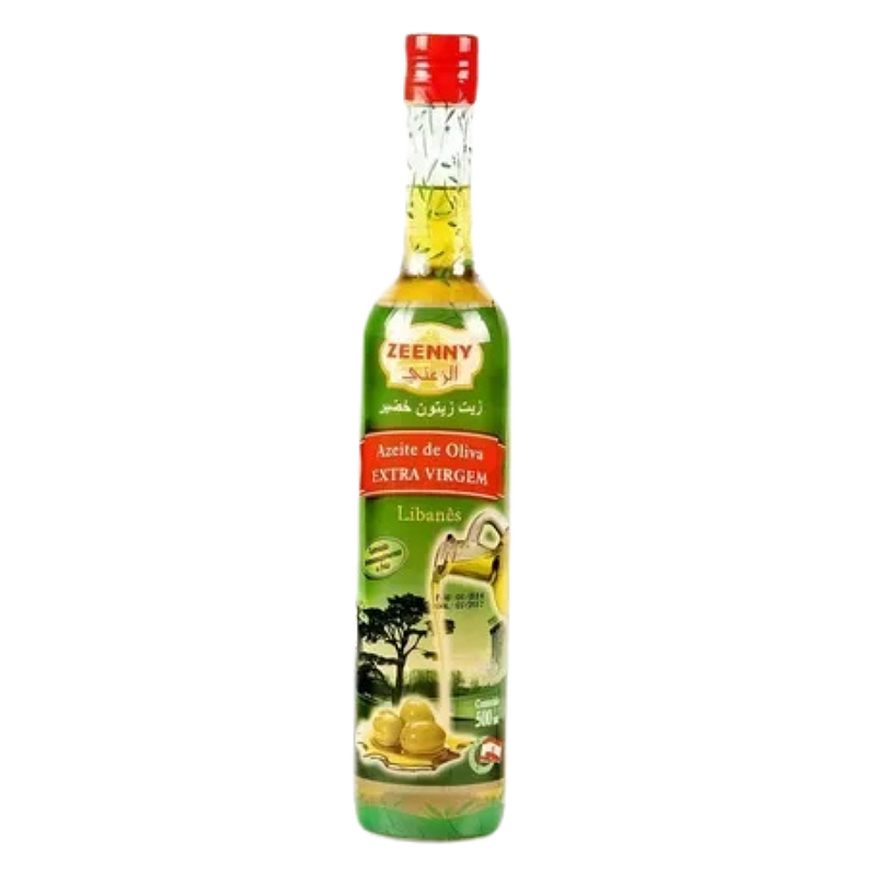 Azeite Libanês Extra Virgem Não Filtrado Zeenny 500ml - Bacalhau