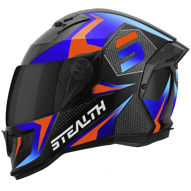 Capacete Stealth Concept - Jeff Motos