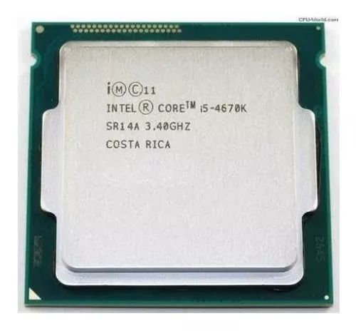 PROCESSADOR INTEL CORE I5 4670k 3.4GHZ LGA 1150 OEM - Vidacom