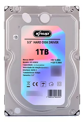 HD 1 TB 5400 RPM KP-HD831 KNUP - Vidacom