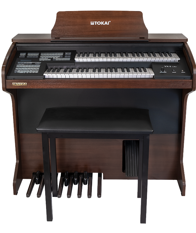 Órgão Tokai YX-2 Like Marrom - NelSom Instrumentos Musicais