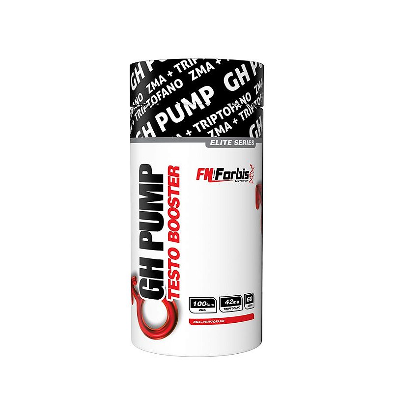 Pré Hormonal (ZMA) GH Pump Testo Booster Elite Series 60 cáps - FN