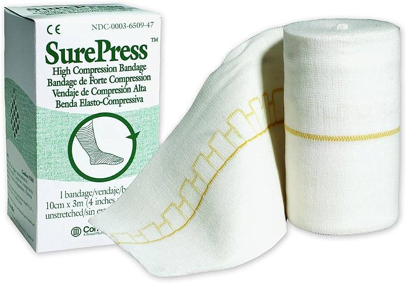 Bandagem de Alta Compressão SurePress 10cm x 3m - Convatec