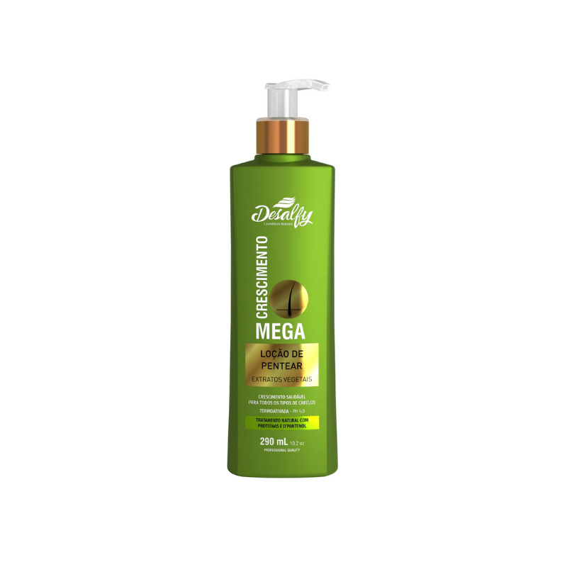 Desalfy Loção de Pentear Linha Mega Crescimento 290ml