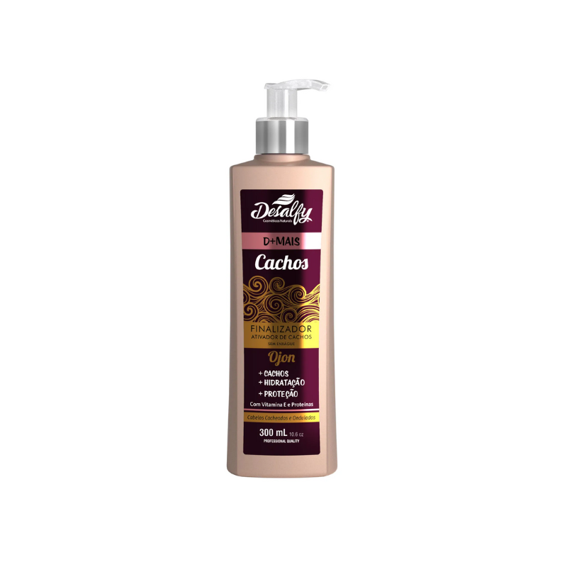 Desalfy Loção Finalizadora Linha D+ Mais Cachos 300ml