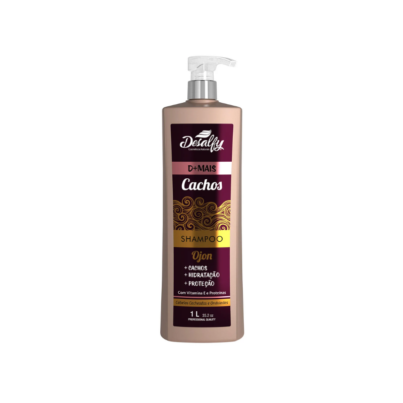 Desalfy Shampoo Linha D+ Mais Cachos 1L