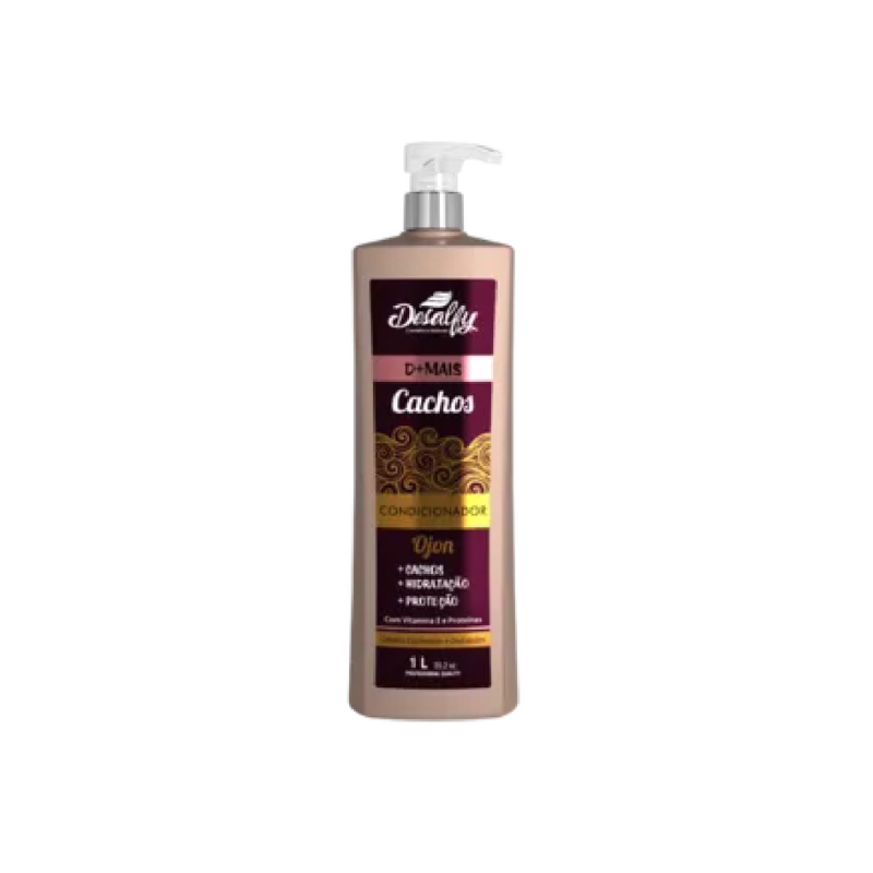 Desalfy Condicionador Linha D+ Mais Cachos 1L