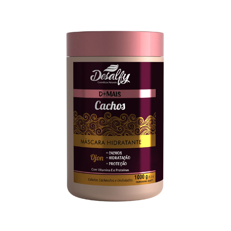 Desalfy Máscara Hidratante Linha D+ Mais Cachos 1Kg