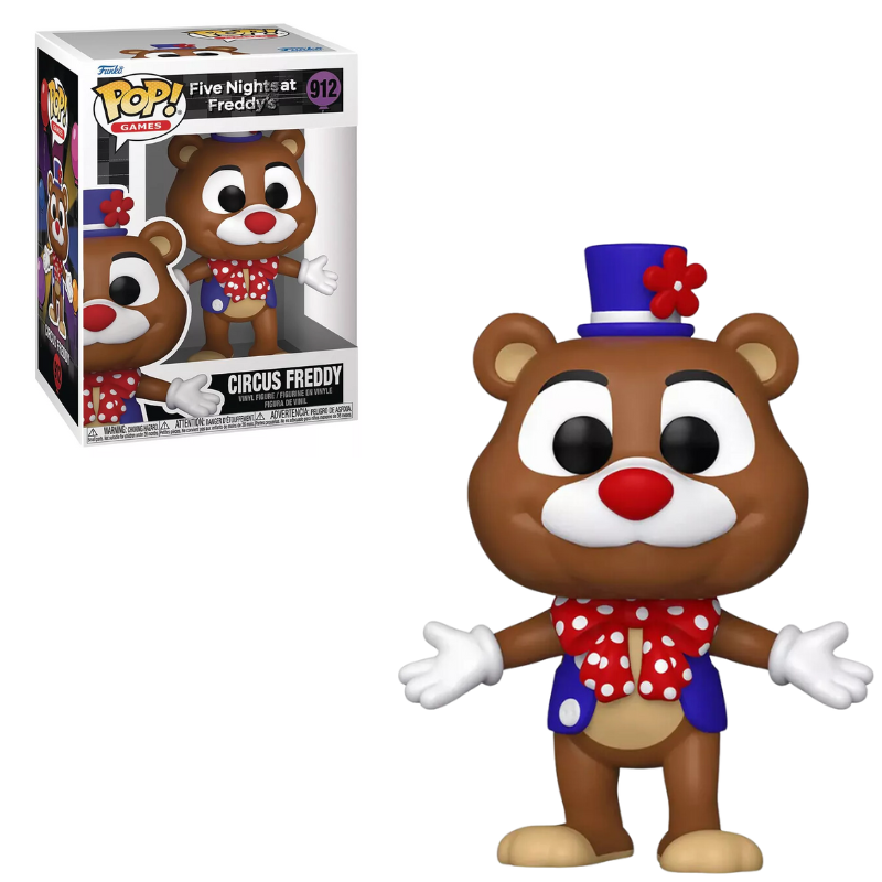 Funko Pop Circus Freddy 912 Five Nights at Freddy's FNAF