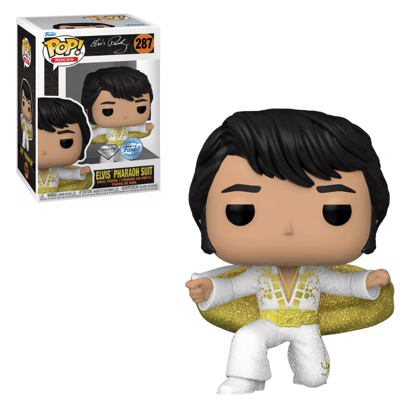 Funko Pop Elvis Pharaoh Suit 287 Diamond Elvis Presley