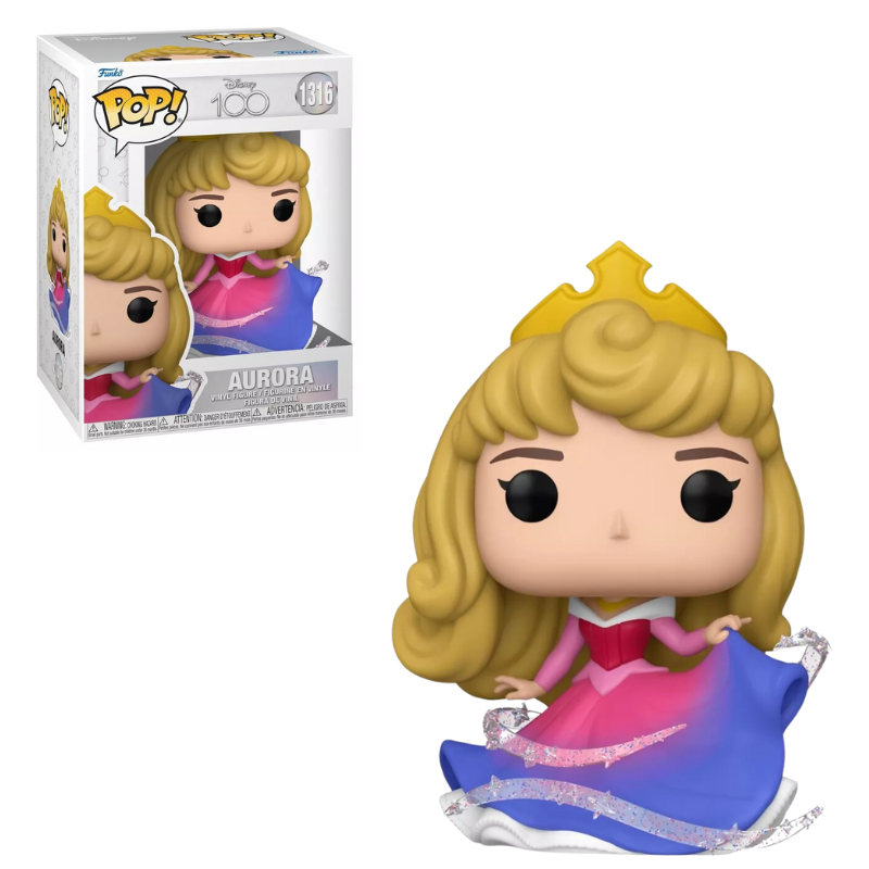 Funko Pop Aurora 1316 A Bela Adormecida Princesa Ed. 100 Anos Disney