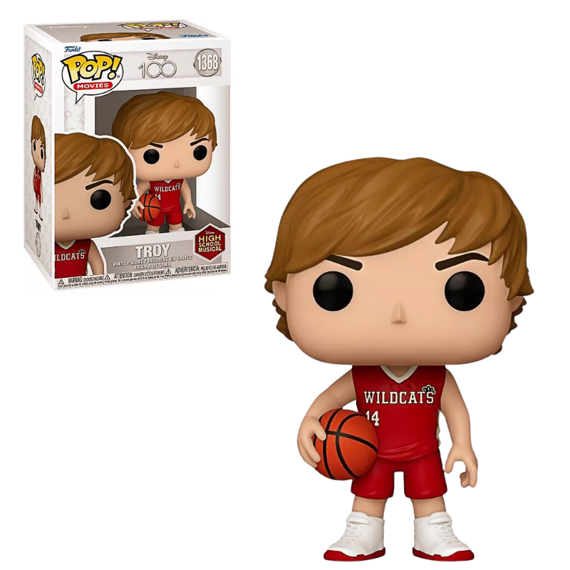 Funko Pop Troy 1368 High School Musical 100 Anos Disney