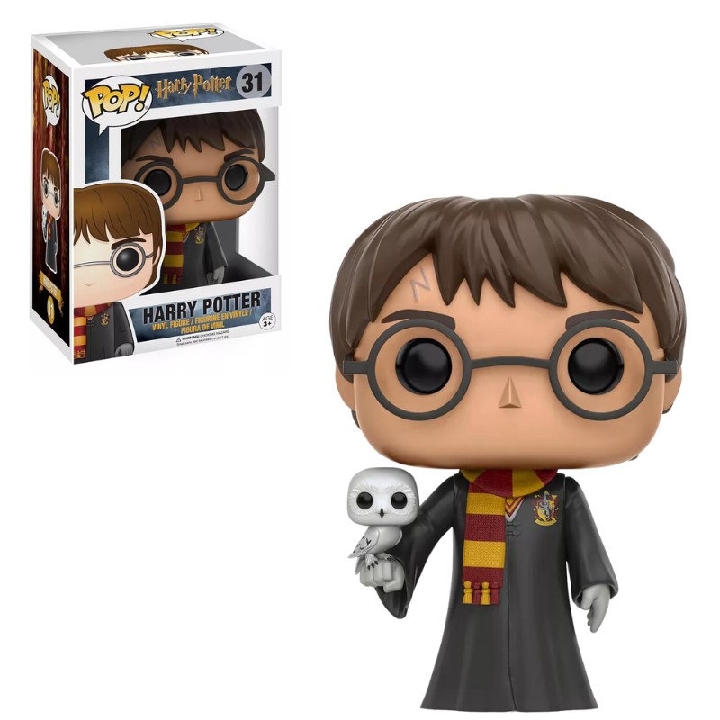 Funko Pop Harry Potter 31 com Hedwig