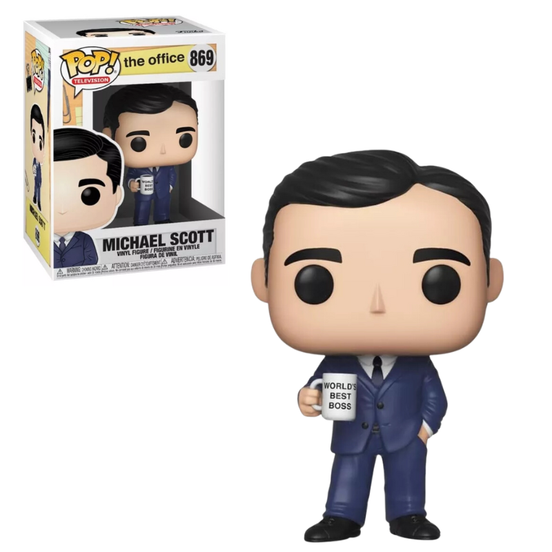 Funko Pop Michael Scott 869 World's Best Boss The Office