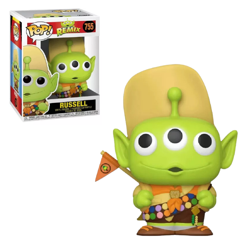 Funko Pop Russel 755 Alien Remix Pixar Disney