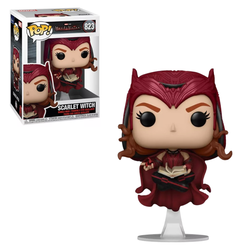 Funko Pop Scarlet Witch 823 Avengers Wandavision Marvel