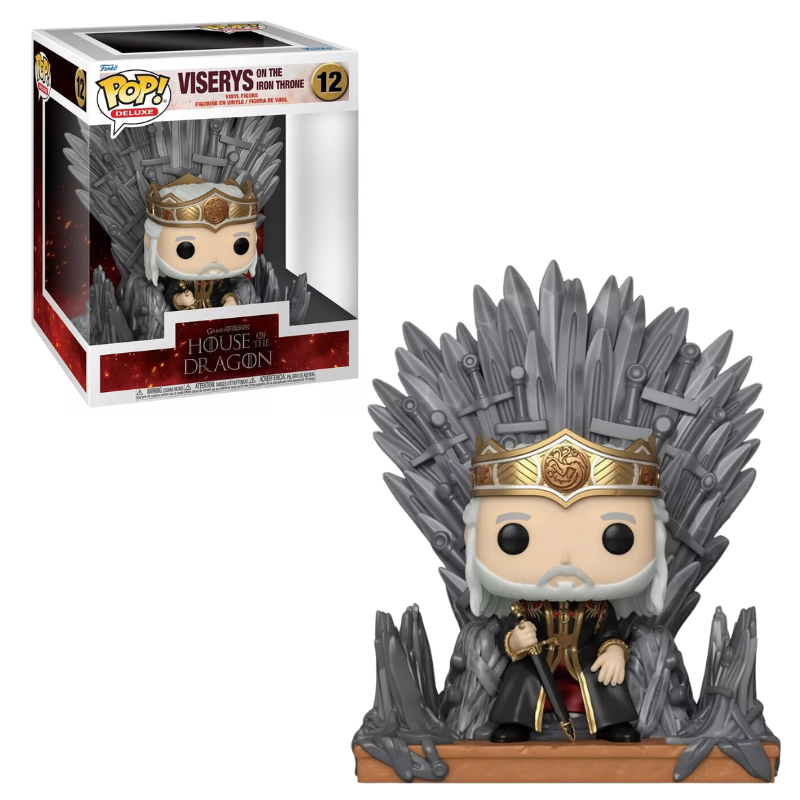 Funko Pop Viserys on The Iron Throne 12 House of Dragon