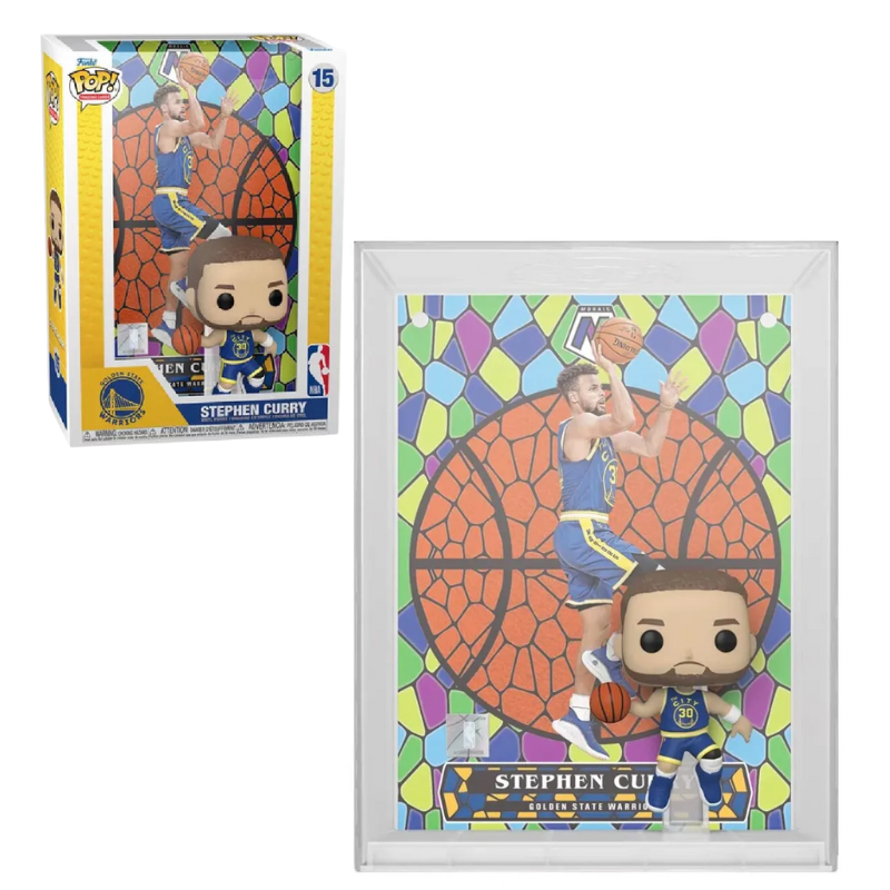 Funko Pop Stephen Curry 15 Trading Cards Album NBA
