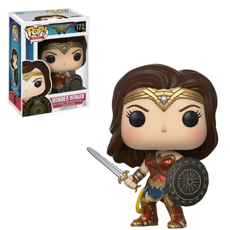 Funko Pop Wonder Woman 172 Mulher Maravilha DC