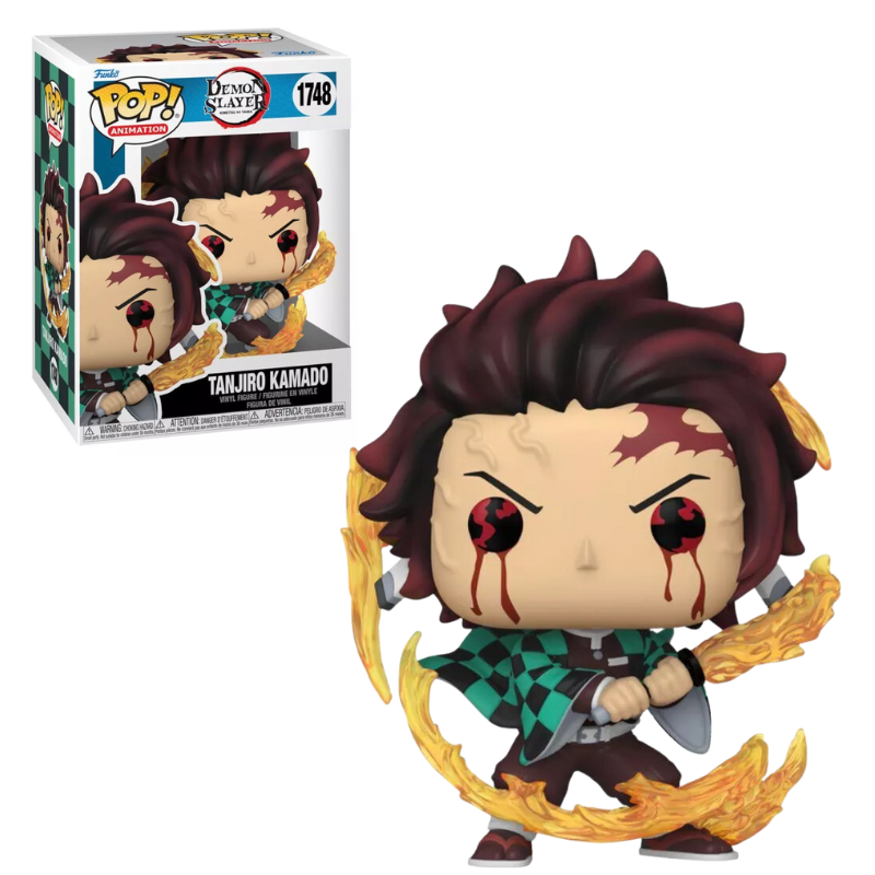 Funko Pop Tanjiro Kamado 1748 Respiração do Sol Demon Slayer