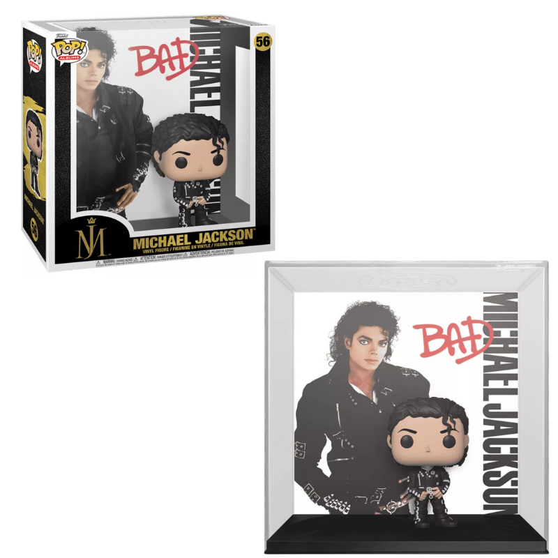 Funko Pop Michael Jackson 56 Album Bad