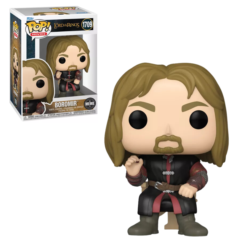 Funko Pop Boromir 1709 Ed. Meme O Senhor dos Anéis