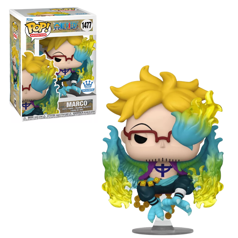 Funko Pop Marco 1477 Selo Funko Exclusive One Piece