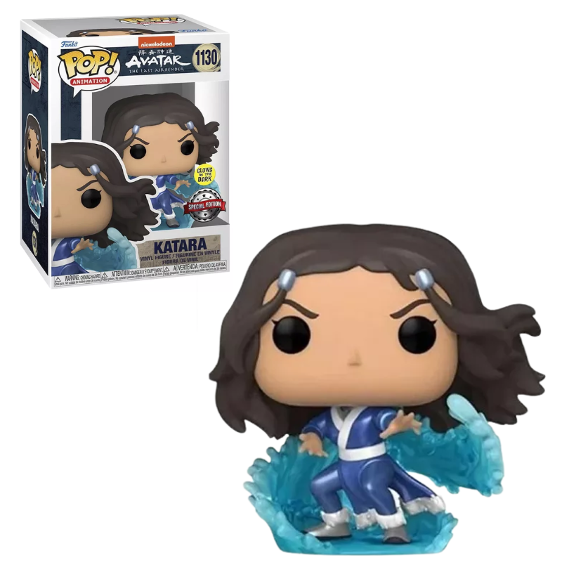 Funko Pop Katara 1130 Glow Metalic Avatar The Last Airbender