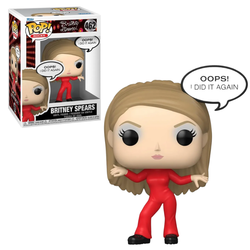 Funko Pop Britney Spears 462 Oops I Did It Again