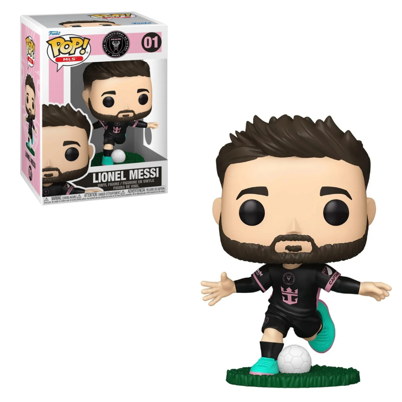 Funko Pop Lionel Messi 01 Futebol MLS Inter Miami