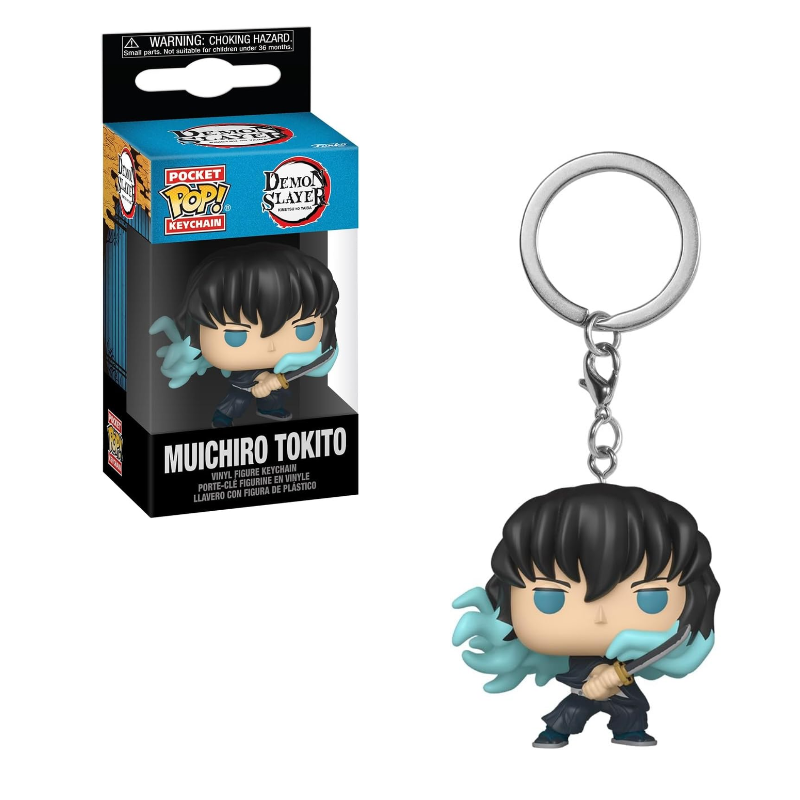 Funko Pop Keychain Muichiro Tokito Chaveiro Demon Slayer