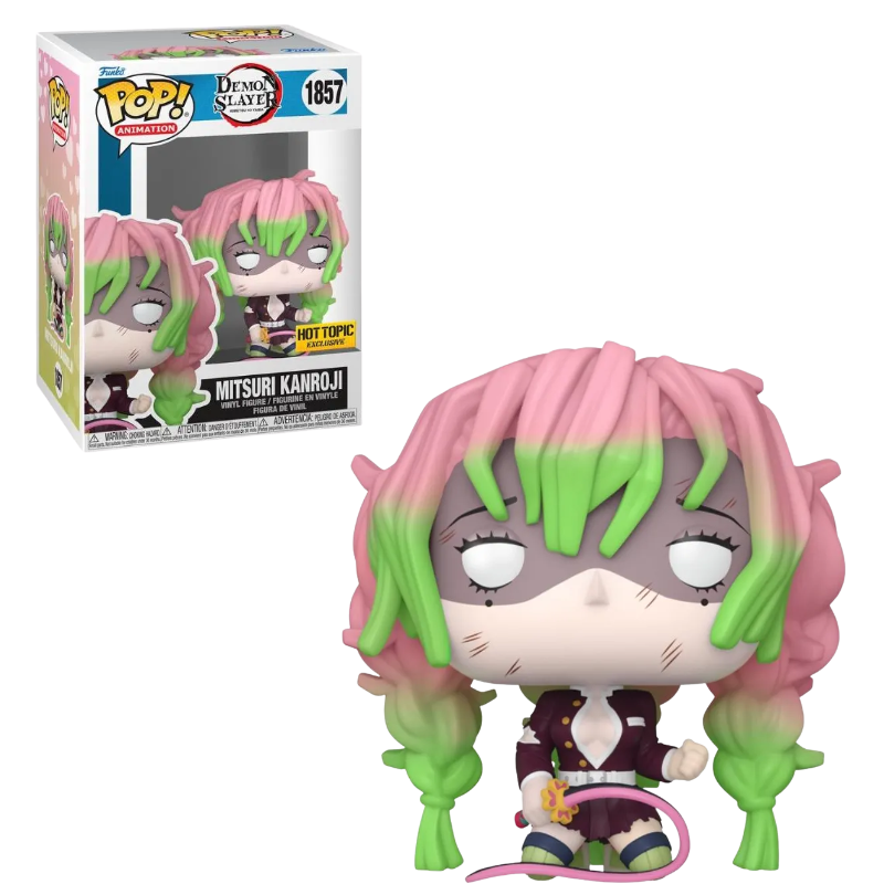 Funko Pop Mitsuri Kanroji 1857 Damaged HotTopic Demon Slayer