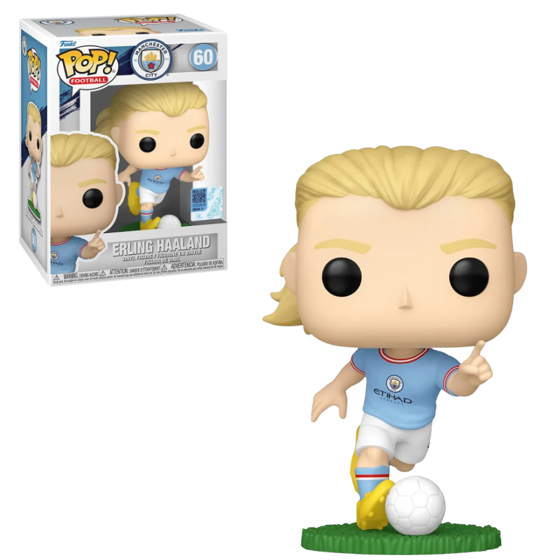 Funko Pop Erling Haaland 60 Futebol Manchester City